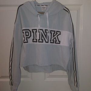 Victoria's secret Pink cropped hoodie medium